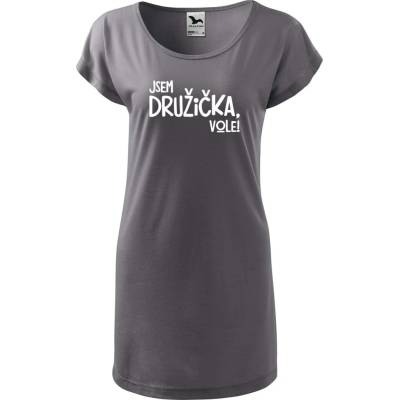 Dobrý triko Jsem družička, vole! ocelová šedá