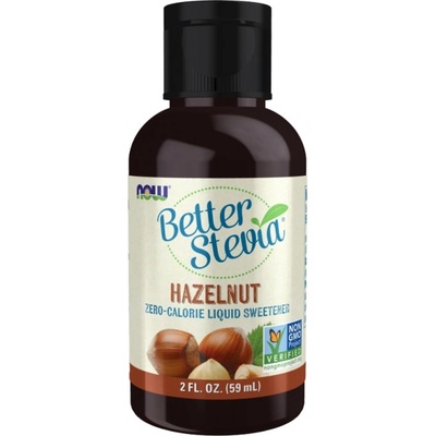 NOW Better Stevia Liquid | Different Flavors [59 мл] Лешник