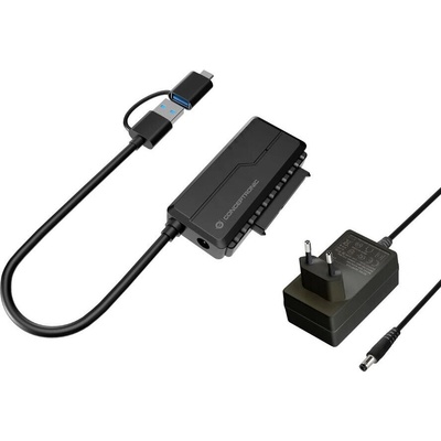 Conceptronic ABBY21B káblová redukcia USB Type-A SATA 22-pin Čierna (ABBY21B)