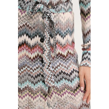 Missoni Рокля Missoni в черно среднодълга със стандартна кройка (DS25WG09.BR012G)