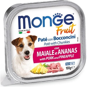 Monge Fruit Paté pork & pineapple 100 g