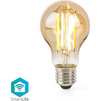 SmartLife LED žárovka Wi-Fi E27 806 lm 7 W Teplá Bílá 1800 3000 K Sklo Android IOS žárovka