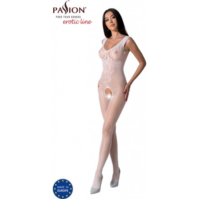 Passion Bodystocking BS098 Bílá