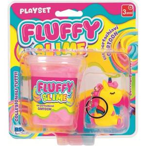 RS Toys Ключодържател RS Toys - Fluffy Slime, Еднорог (12306B) - ozone