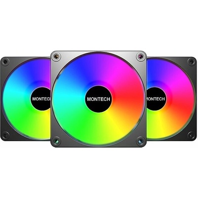 Montech GF120R V2 ARGB 3 in 1 Pack Black GF120R V2 ARGB 3 in 1 Pack (B)