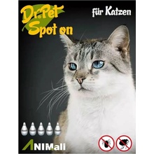 Dr. Pet spot-on pipety pro kočky 5 x 1 ml