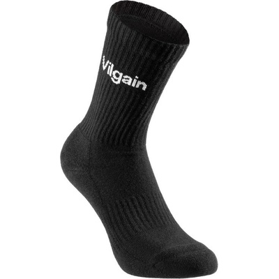 Vilgain Logotype Crew Socks 1 pár black – Zboží Mobilmania