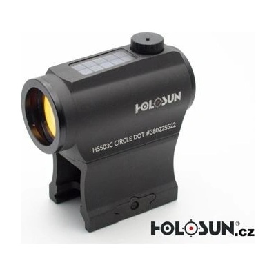 Holosun Micro HS503C se solárním panelem