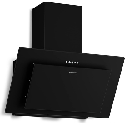 Klarstein Athena наклонен абсорбатор | режим на извличане на въздх и рециркуалция | 404 м³/ч | 56 W | 60 см (CGCH3-Kl-Athena-60Bk) (CGCH3-Kl-Athena-60Bk)