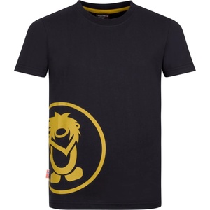 TROLLKIDS Детска тениска Trollkids Kid's Kroksand T T-shirt - Black / Mustard - размер 176 (EU) (704-4652-0420)