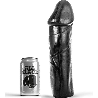 All black dong 28 cm without testicles