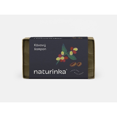 Naturinka přírodní kávový šampon 110 g