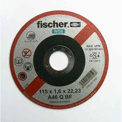 Fischer Řezný kotouč 115 x 1,6 x 22,2 mm 201990