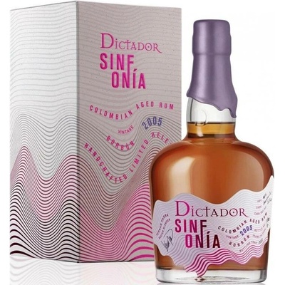 Dictador Sinfonia Borbon 2005 46% 0,7 l (karton)