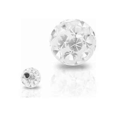 Šperky4U náhradní kulička s krystaly Swarovski závit ND01023-05-C