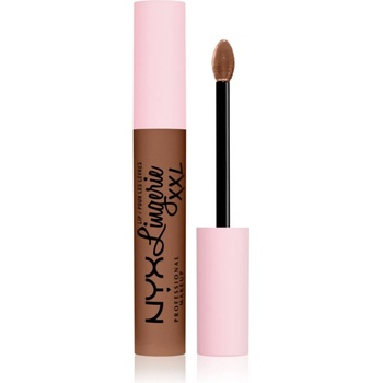 NYX Cosmetics Lip Lingerie XXL течно червило с матиращ завършек цвят 29 - Hot Caramelo 4ml