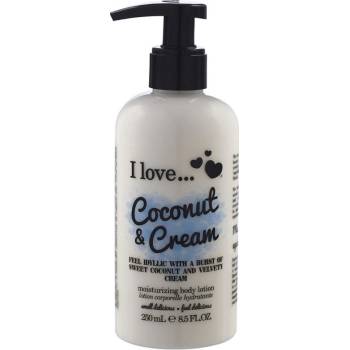 I Love Body Lotion Coconut Cream tělové mléko 250 ml