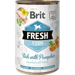 Brit Консерва Brit Fresh Fish with Pumpkin 400 г