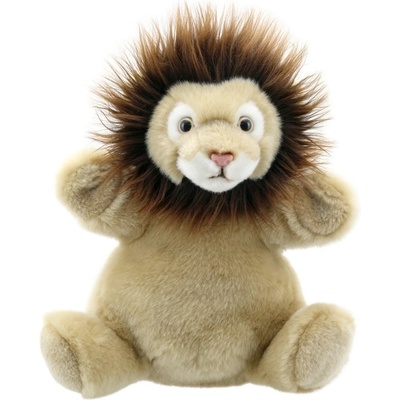 Кукла ръкавица за театър Лъв, серия Пухкави коремчета, 30 см