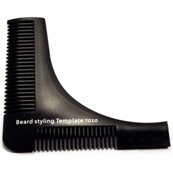 BDS hrebeň-šablóna na tvarovanie brady