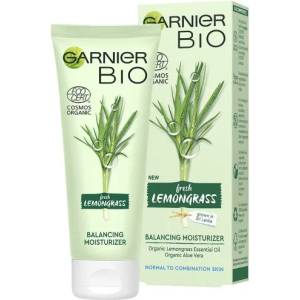 Garnier Bio Lemongrass Balancing Moisturizer - Био хидратиращ и балансиращ крем за лице за нормална до комбинирана кожа с лимонена трева 50мл