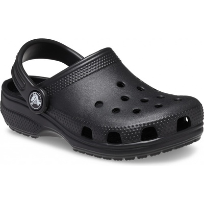Crocs Detské papuče Classic Clog K čierna