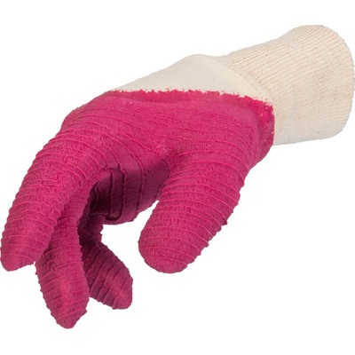 Rukavice na růže č.11 XL růžové Stocker č. 11