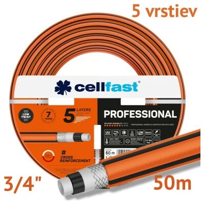 CELLFAST PROFESSIONAL Záhradná hadica 3/4" 50m