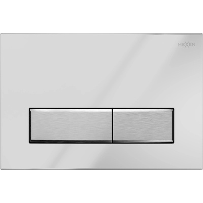 Mexen Fenix 09 бутон за промиване, лъскав хром - 600999 (600999)