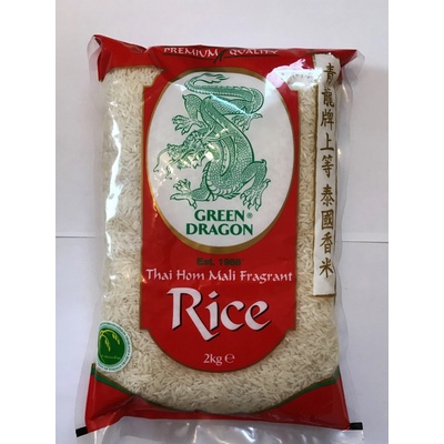 Green Dragon Thajská Jasmínová rýže 2 kg