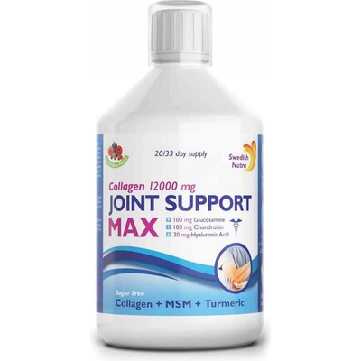 Swedish Nutra Joint Max 12000 mg bez cukru s kolagenem 500 ml