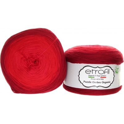 Etrofil Puzzle Ombre Organic červená 1450 metrů