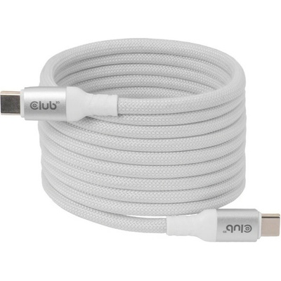 Club3D CAC-3032 magnetický USB-C 240W PD3.1 480 Mbps 2m bílý