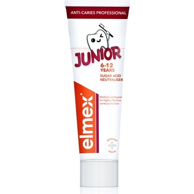 Elmex Junior Caries Protection pre deti 6-12 Years 75 ml