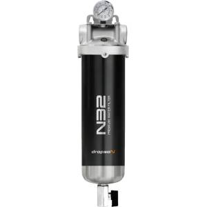 Dropson - Испания Dropson N32 1" F, 40 m, 10 m³/h Неръждаем седиментен филтър с ръчен дренажен клапан (70000129)