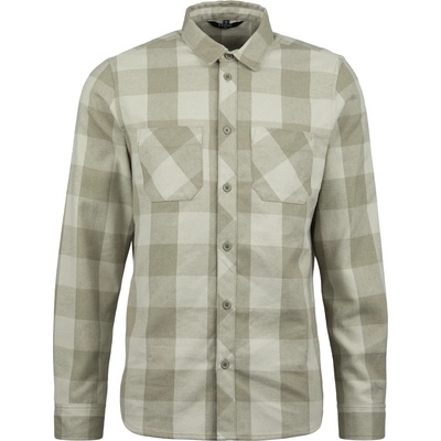 Stoic Мъжка риза с копчета Stoic MMXX. Storuman Hemp Flannel Shirt - Whisper Grey / Sage Grey - размер XXL (033-2413-0315)