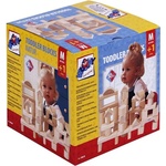 Woodyland Конструктор натурален - 50 части - Woody