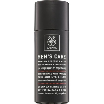 APIVITA Men's Care Anti-Wrinkle Anti-Fatigue Face and Eye Cream крем против бръчки за лице и очи 50ml