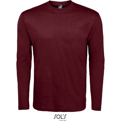 Sol's Monarch tričko s dlhým rukávom fialové oxblood