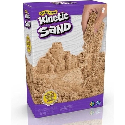 Kinetic Sand Kinetický písek přírodní hnědý 5 kg