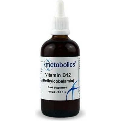 Metabolics Tekutý Vitamín B12 Methylcobalamin 100 ml