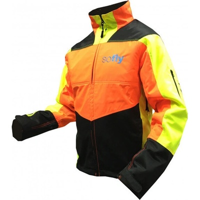 Francital Protipořezová bunda NEBIAS HI-VIZ oranžová