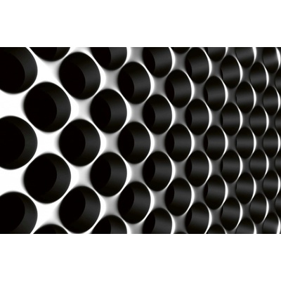Dimex MS-5-2607 Vliesová fototapeta 3D hliníková abstrakce rozměry 375 x 250 cm