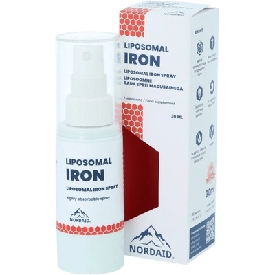 Nordaid Liposomal Iron Спрей за уста, 30 ml, Nordaid (011086 NRD)