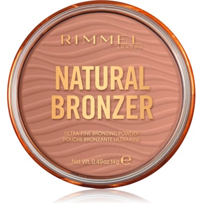Rimmel Natural Bronzer бронзираща пудра цвят 001 Sunlight 14 гр