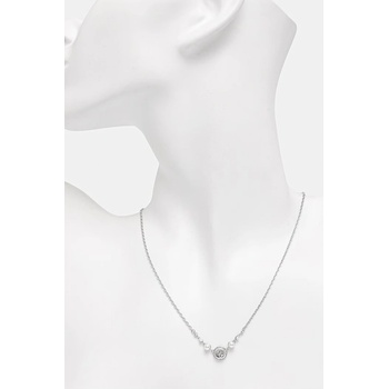 Guess колие с висулка дамско от неръждаема стомана TINY PEARLY (JUBN05.519JW)