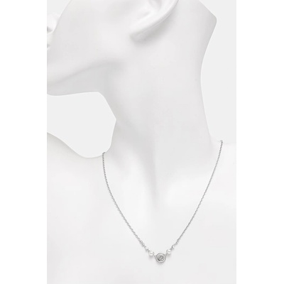 Guess колие с висулка дамско от неръждаема стомана TINY PEARLY (JUBN05.519JW)