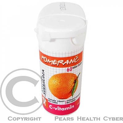 Rapeto Vitamín C 100 mg pomaranč sukralóza 60 tabliet