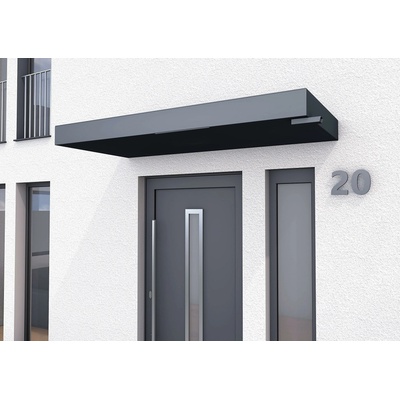 Gutta Guttavordach BS Plus LED pás Variant 200 x 90 cm odtok L antracit