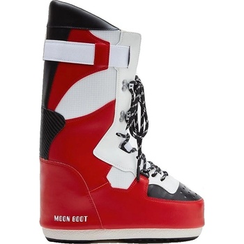 Tecnica Moon Boot Icon Sneaker Hi White Red Black